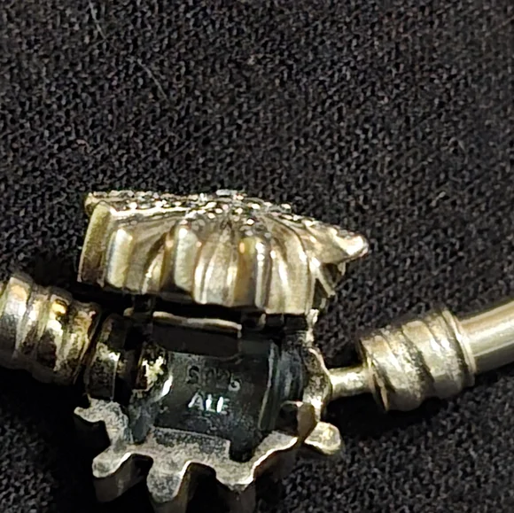 Pandora Sterling Silver Limited Ed Fireworks Bracelet 7.5 Gorgeous Like New! - Picture 6 of 7